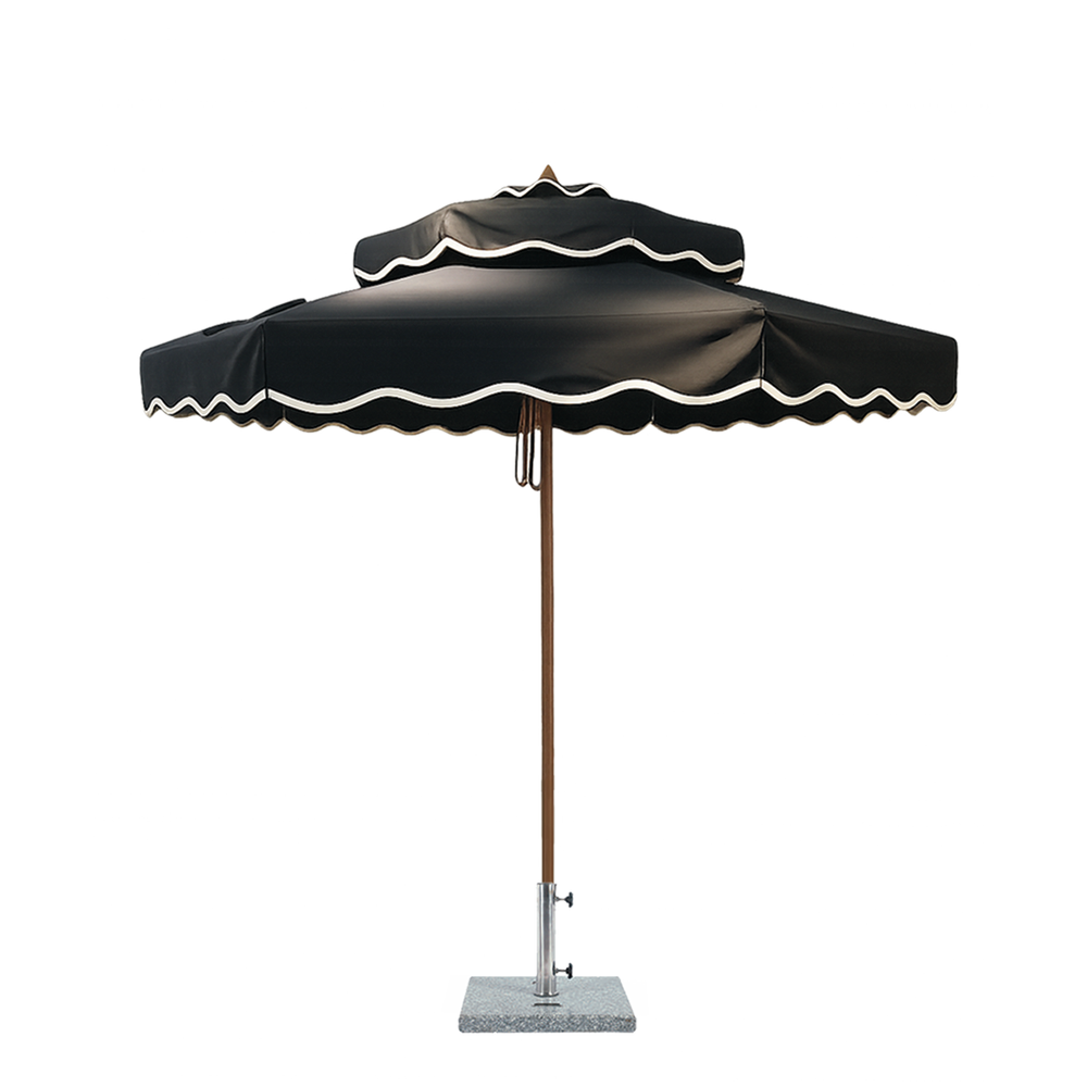 Hampton Double Tier Umbrella 2.2m