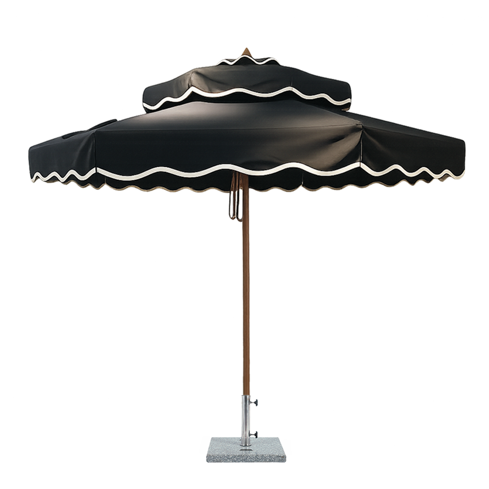 Hampton Double Tier Umbrella 3m